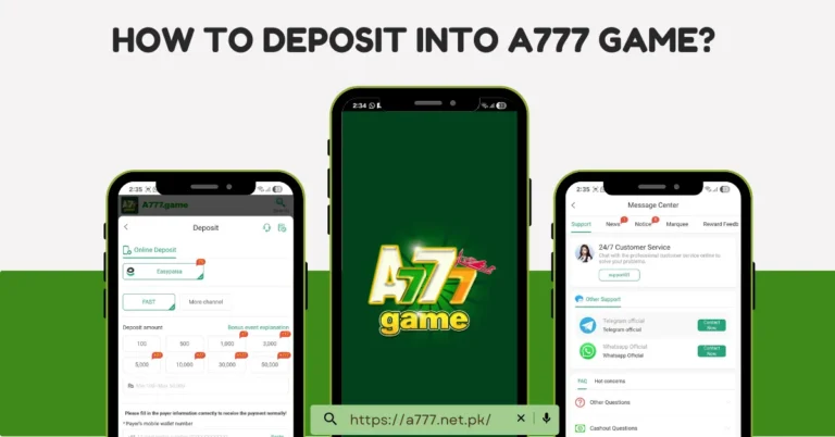 a777 game deposit
