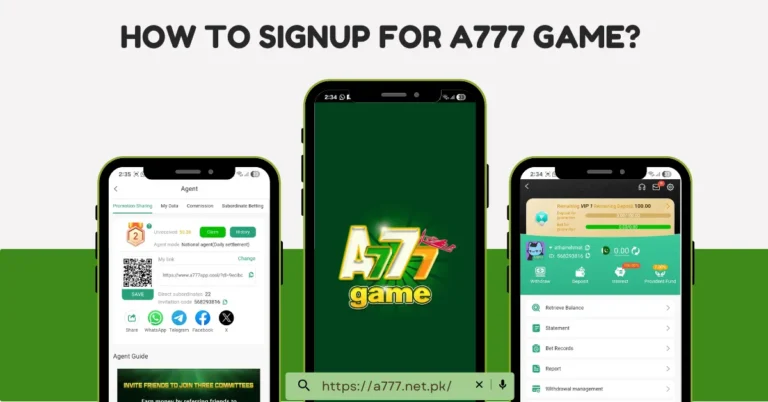 A777 Game Signup